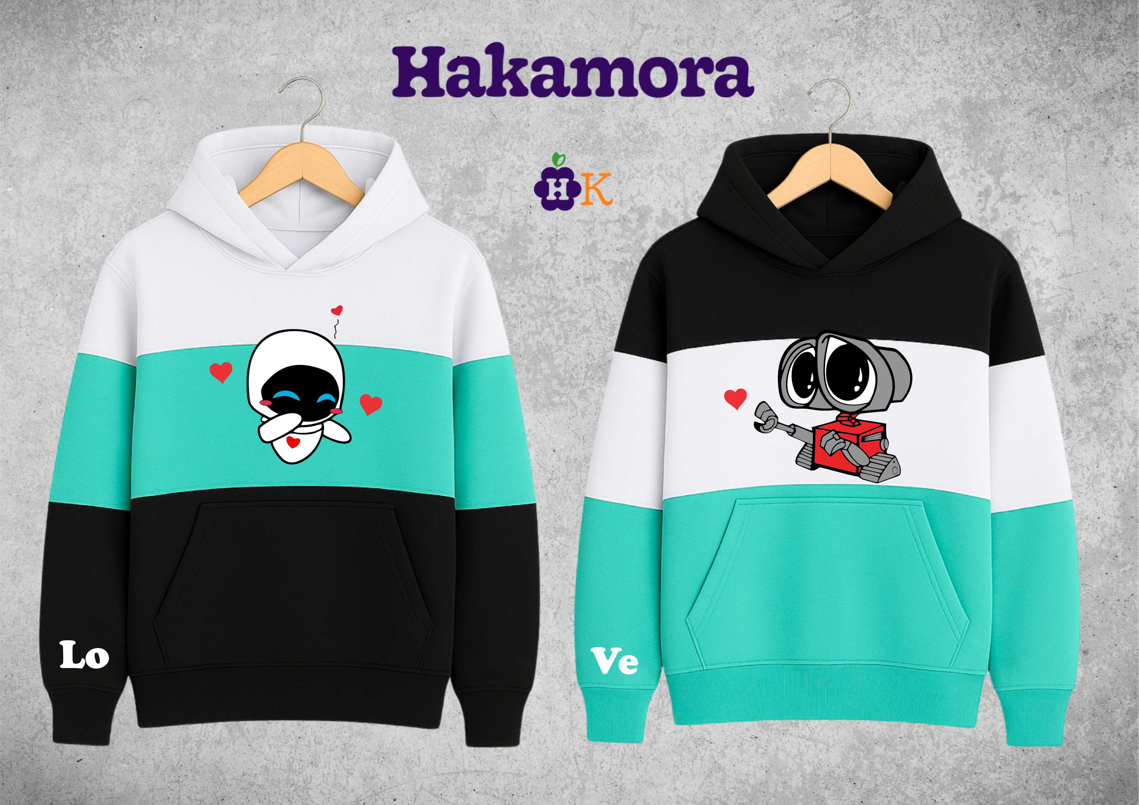 Busos Parejas Wall-e and Eva