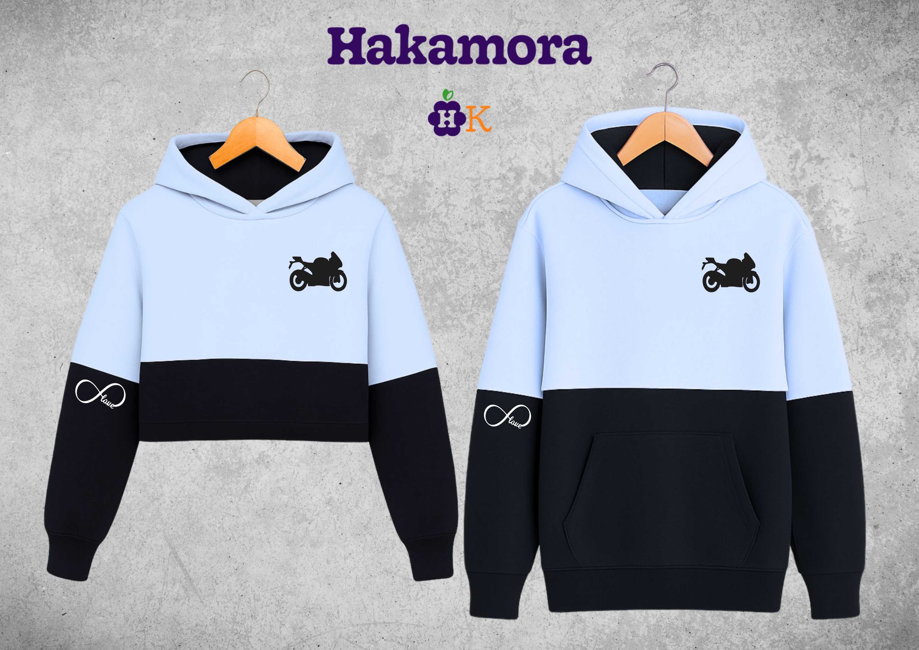 Buso Pareja blanco x negro Croptop